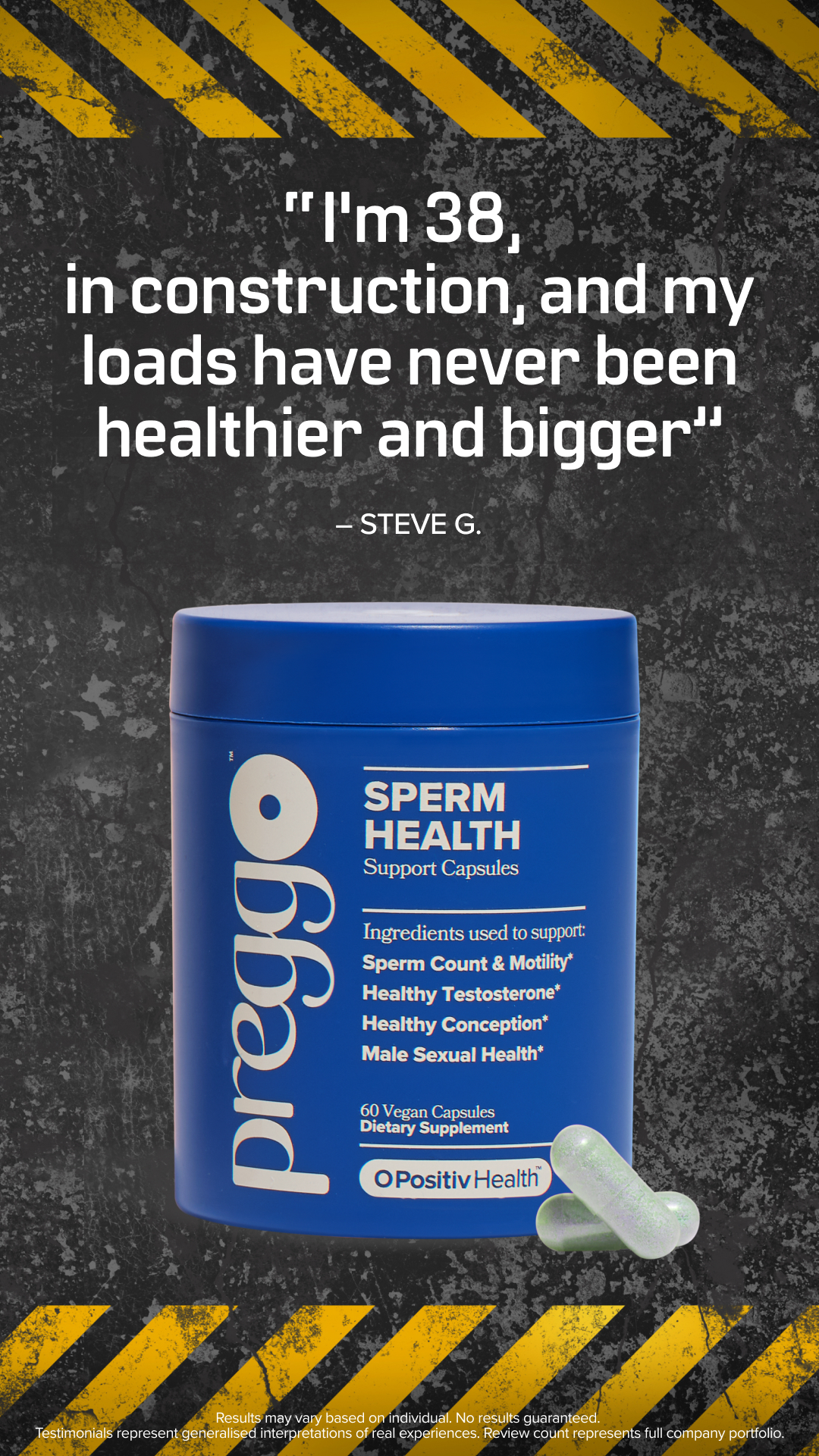 True Healthy Man Facebook ad