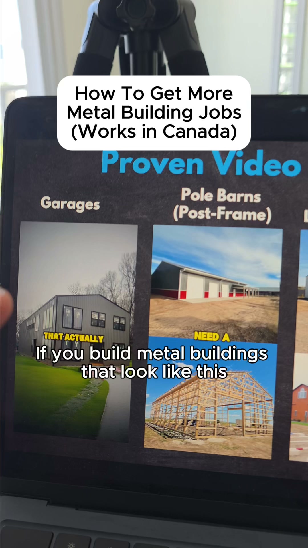 Quote Magnet Facebook ad: $3.9 Million from One Metal Building Lead
