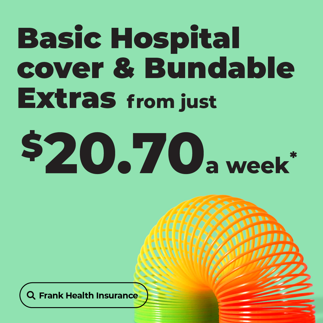 Frank Health Insurance Facebook ad