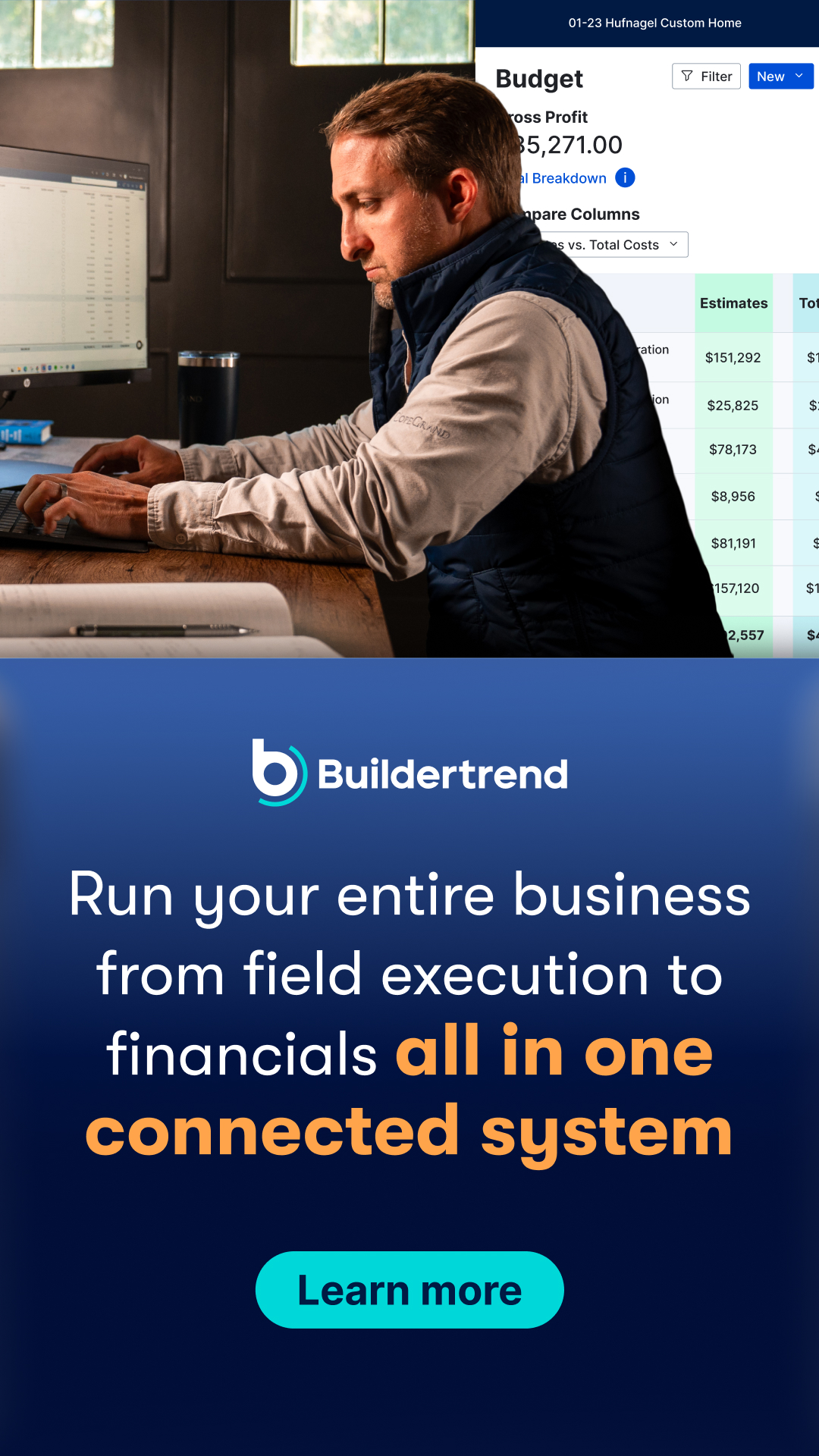 Buildertrend Facebook ad