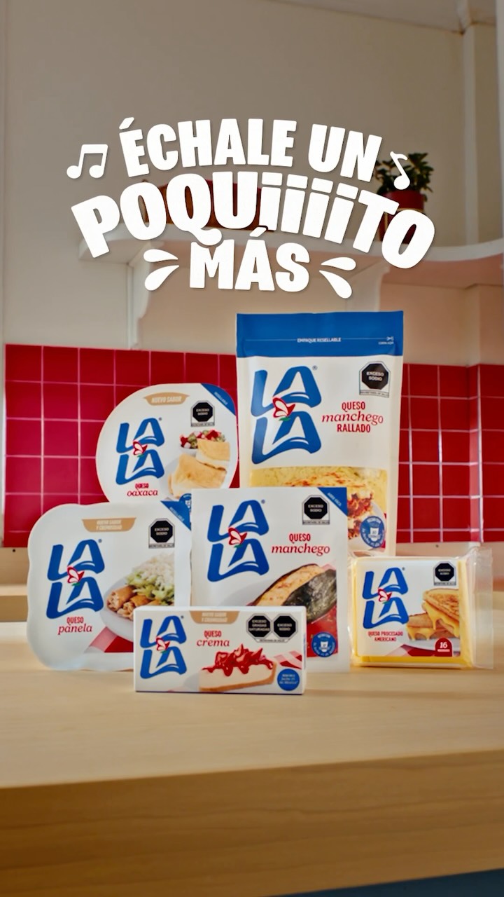 Lala México Facebook ad: Para disfrutar cada platillo, solo hace falta una…