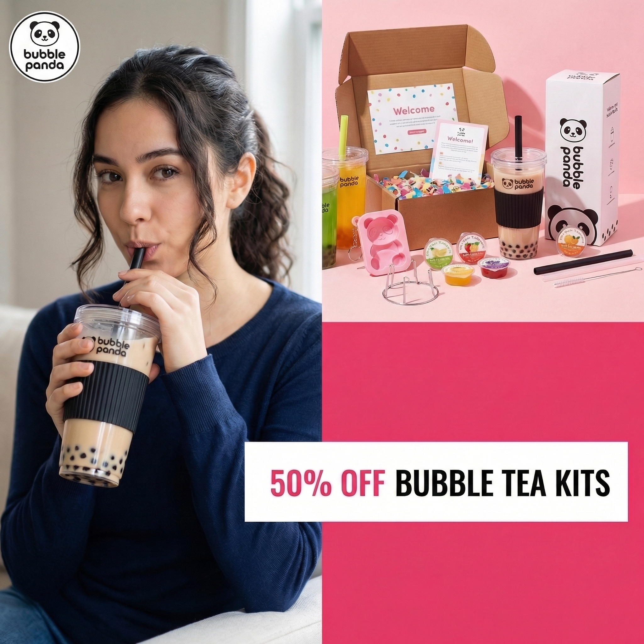 Bubble Panda Facebook ad
