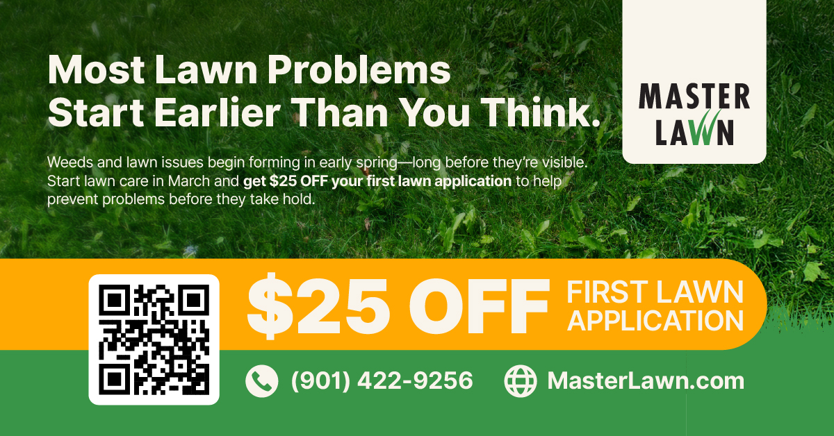 Master Lawn Facebook ad from Feb 28, 2026
