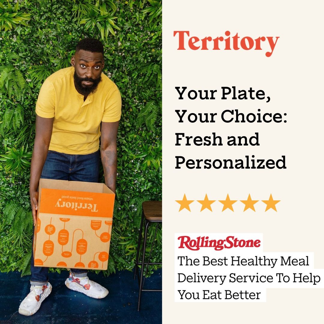 Territory Facebook ad: Get $75 Off Across Your First 3 Orders