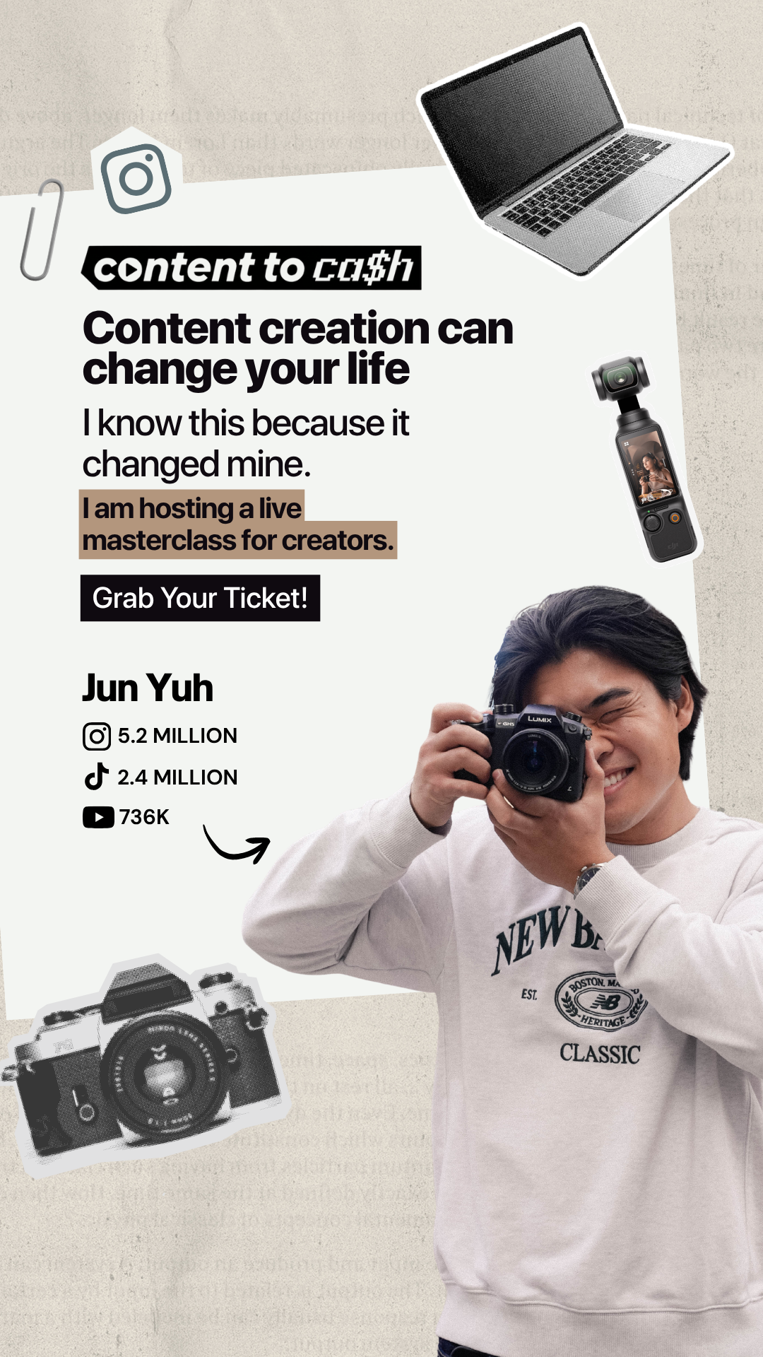 Jun Yuh Facebook ad