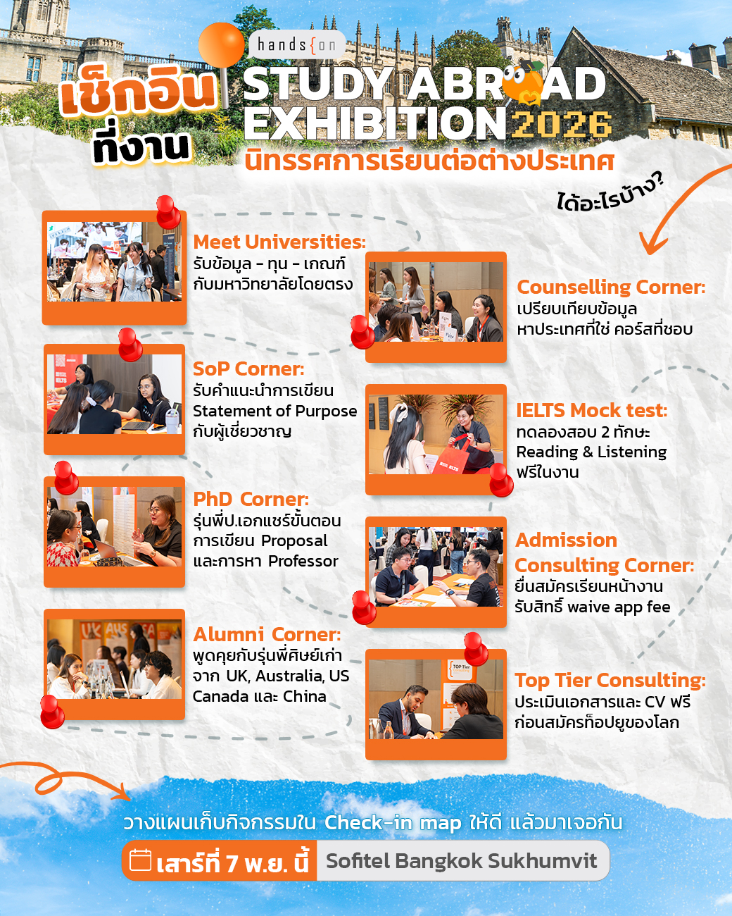 Hands On Education Consultants Facebook ad: พี่ Hands On บอกต่อ ที่กิจกรรมในงานแฟ่ดมากกก…