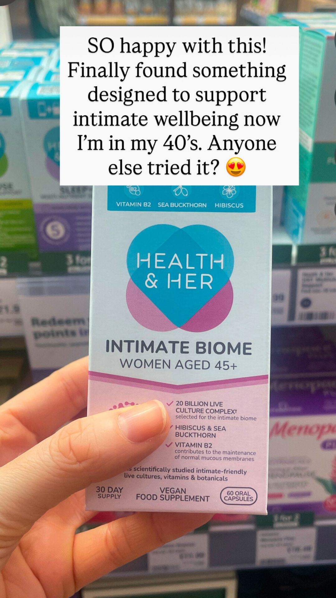 Health & Her Facebook ad