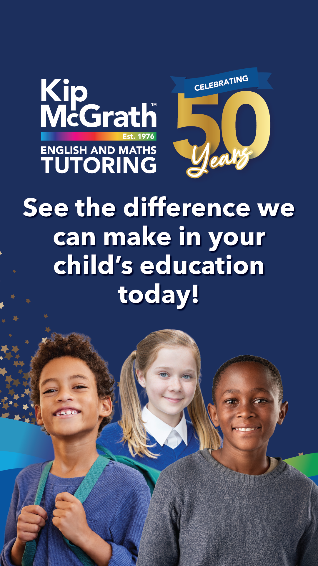 Kip McGrath Education Centres Australia Facebook ad