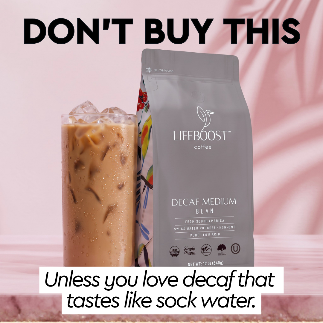 Lifeboost Coffee Facebook ad