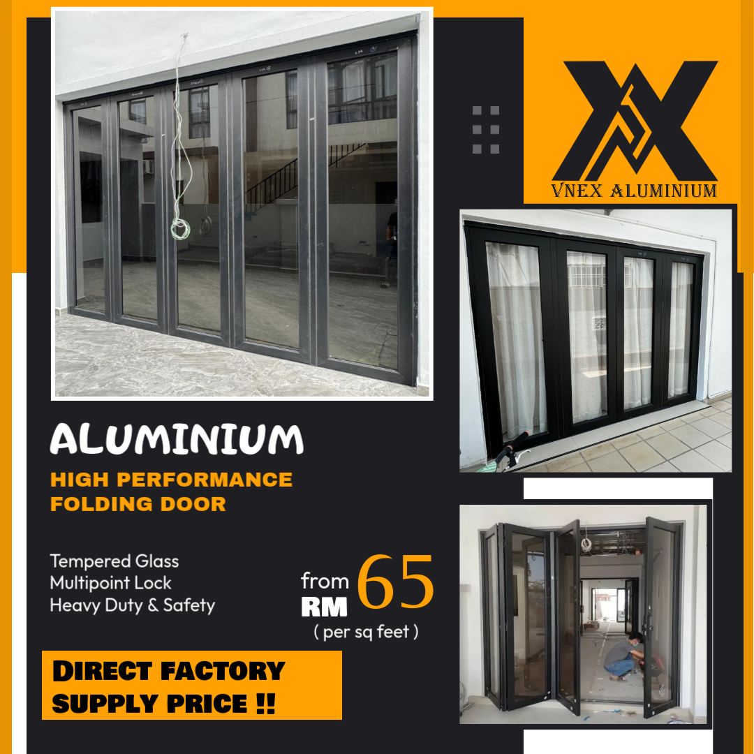 Vnex Aluminium Product Facebook ad: Book Your Aluminium Door Before Prices Gone up!