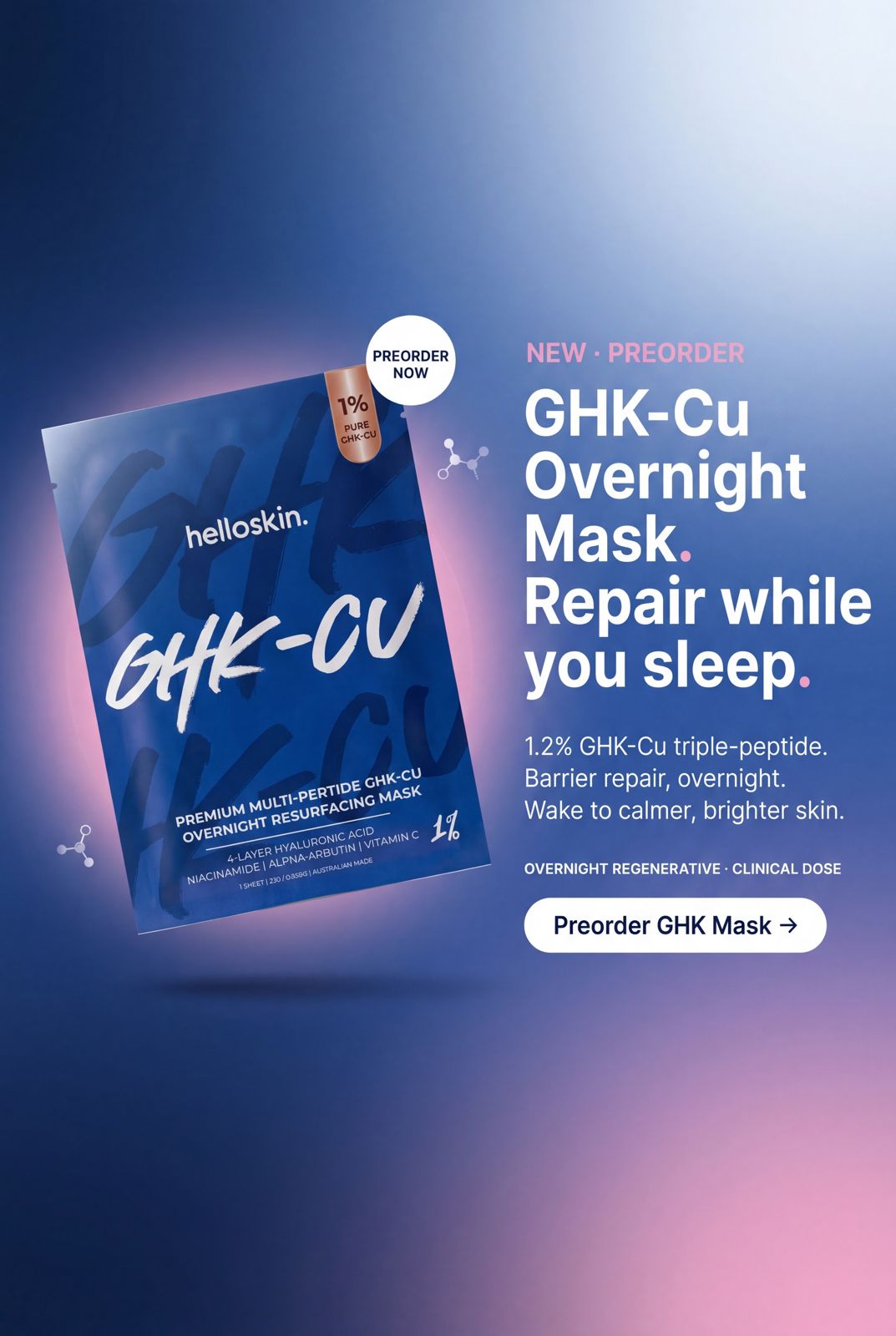 Helloskin Facebook ad