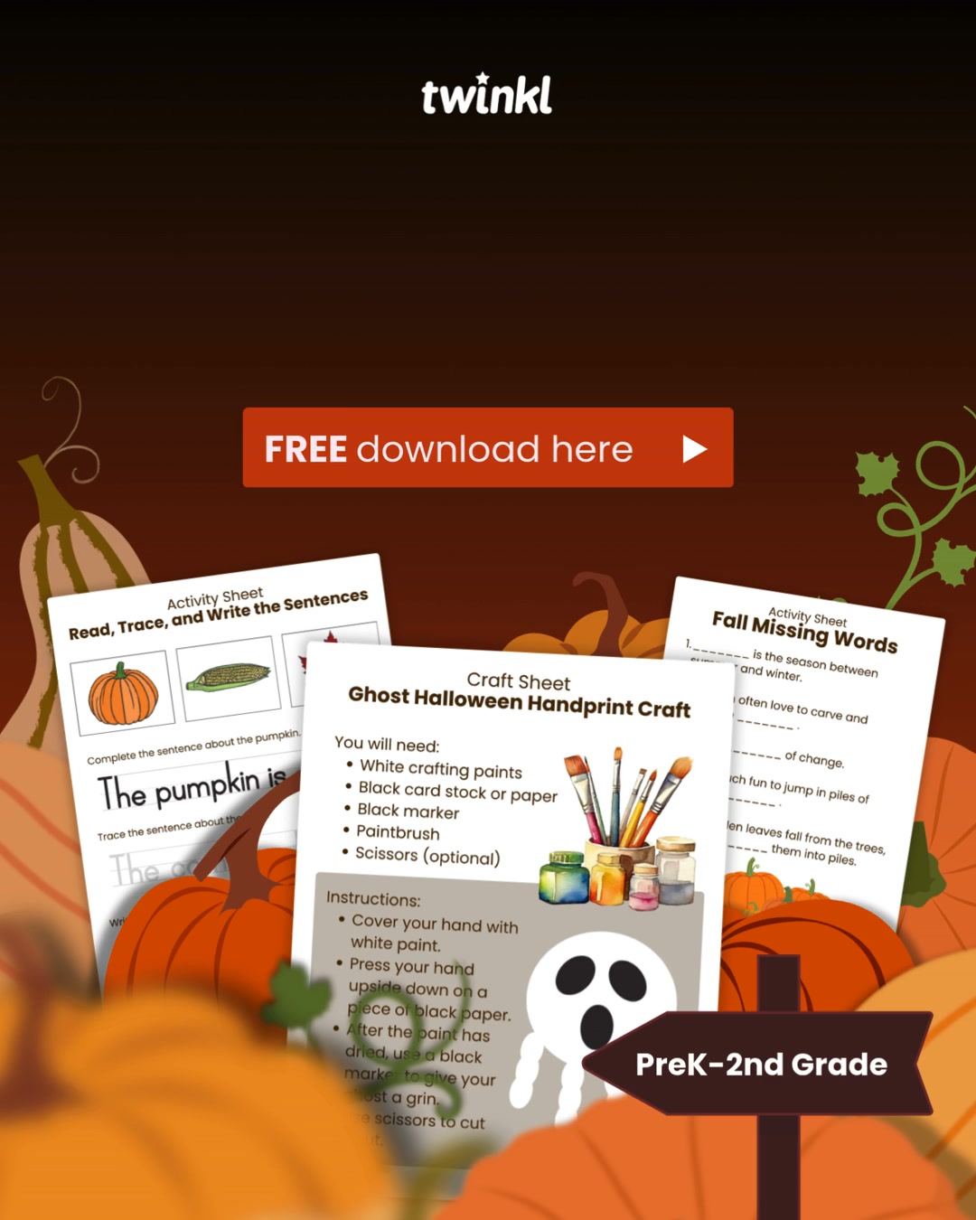Twinkl Teaching Resources - United States Facebook ad: Sip & print