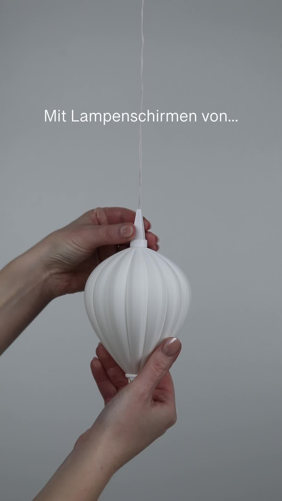 InnoCreo Facebook ad: Alternative Lampenschirme für deinen Weihnachtsstern