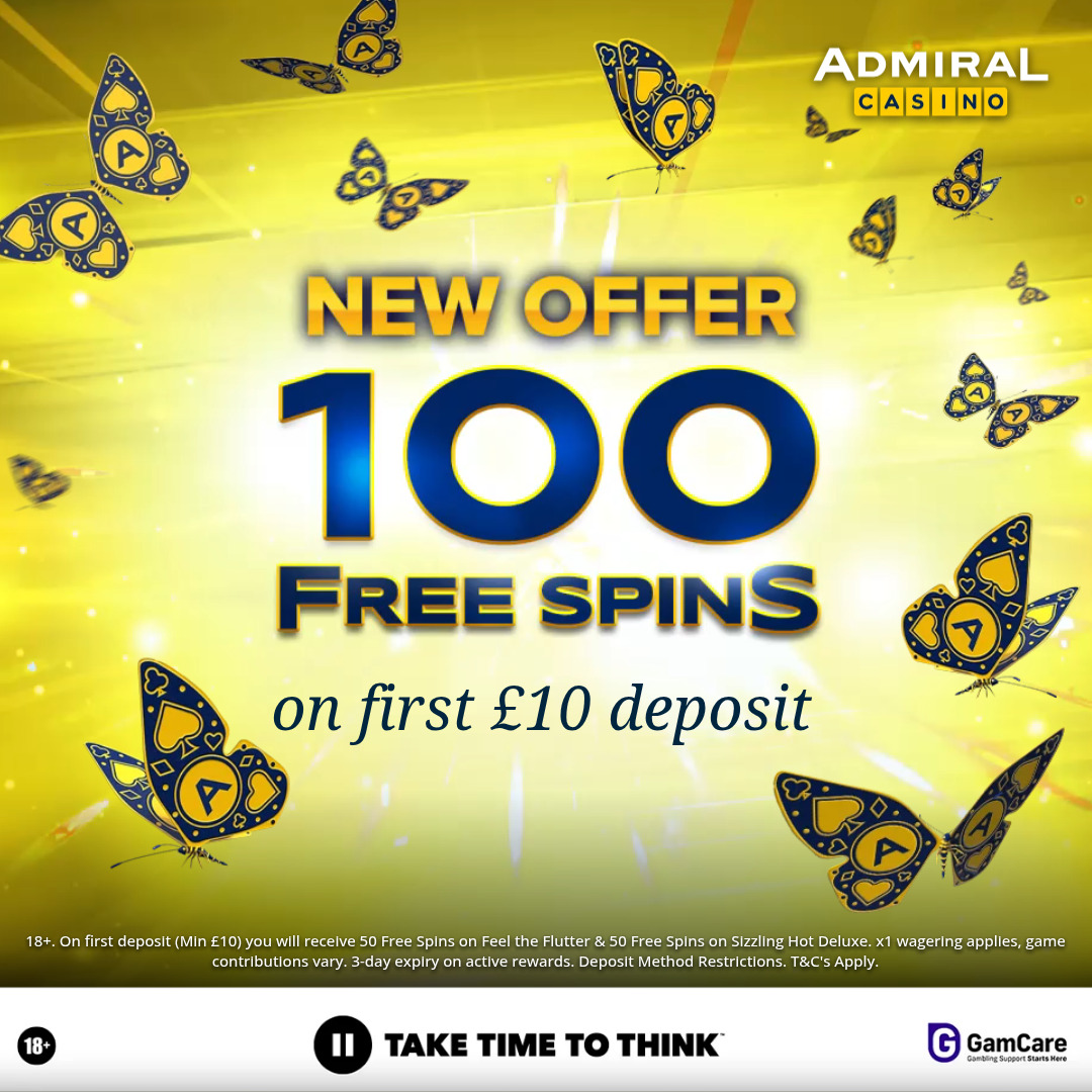 Admiral Casino Facebook ad