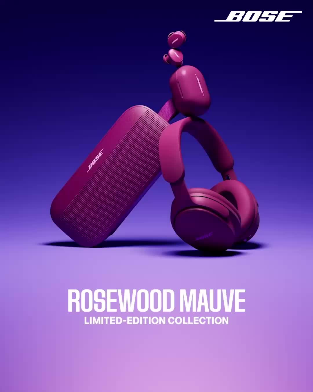 Bose Facebook ad: New QuietComfort Headphones (2nd Gen)