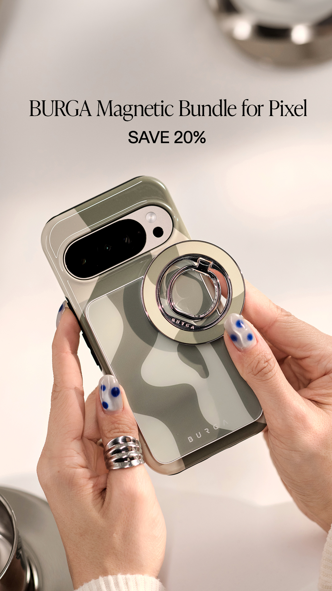 BURGA Facebook ad