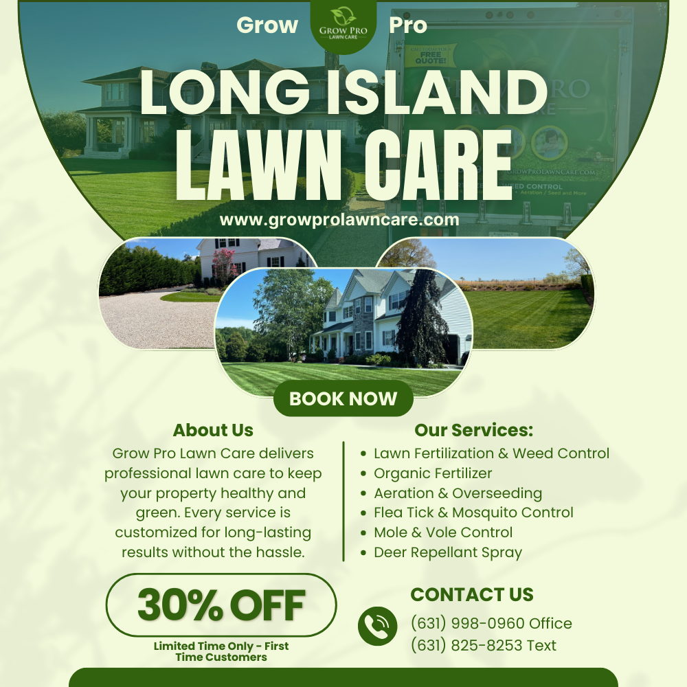 Grow Pro Lawn Care Facebook ad from Feb 15, 2026