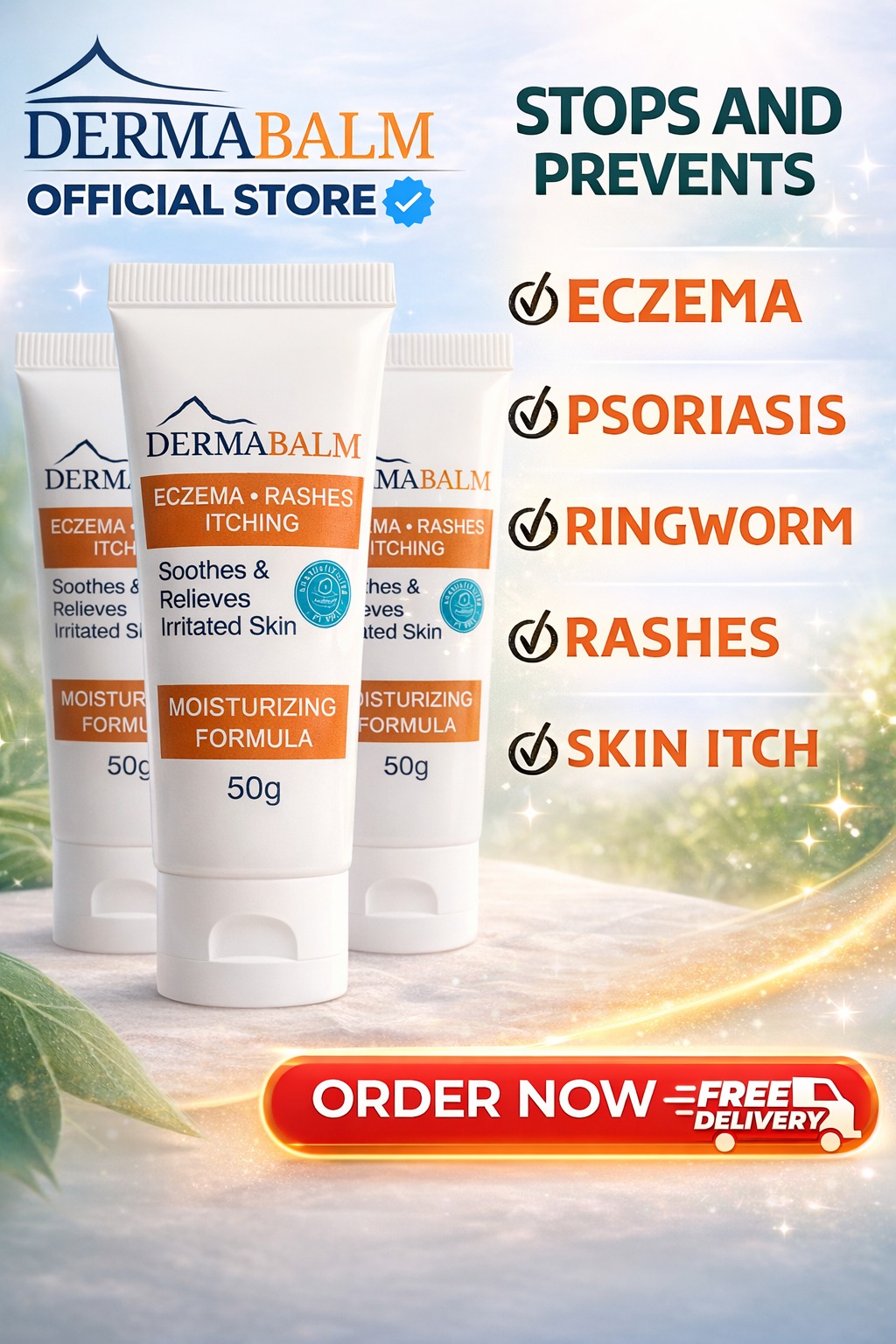 DermaBalm Distributor Philippines Facebook ad: Dry, itchy, irritated skin?
