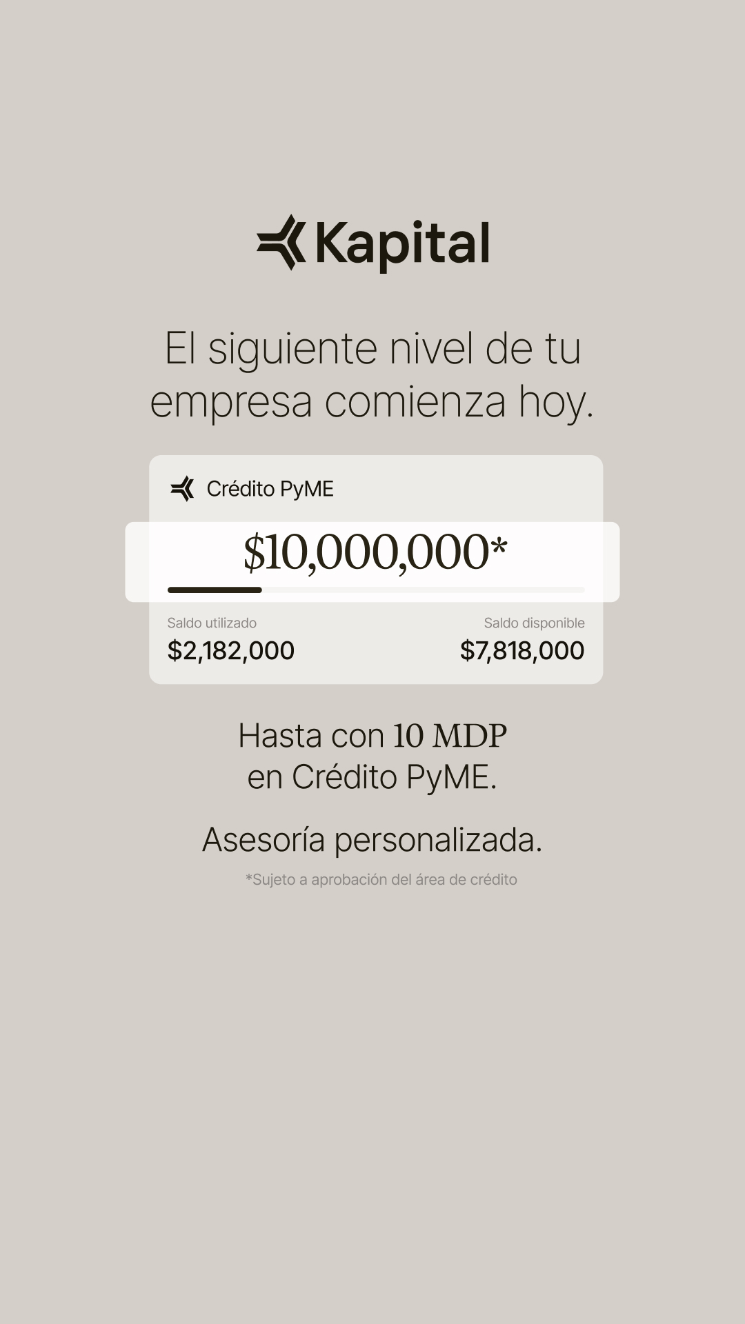 Kapital Facebook ad
