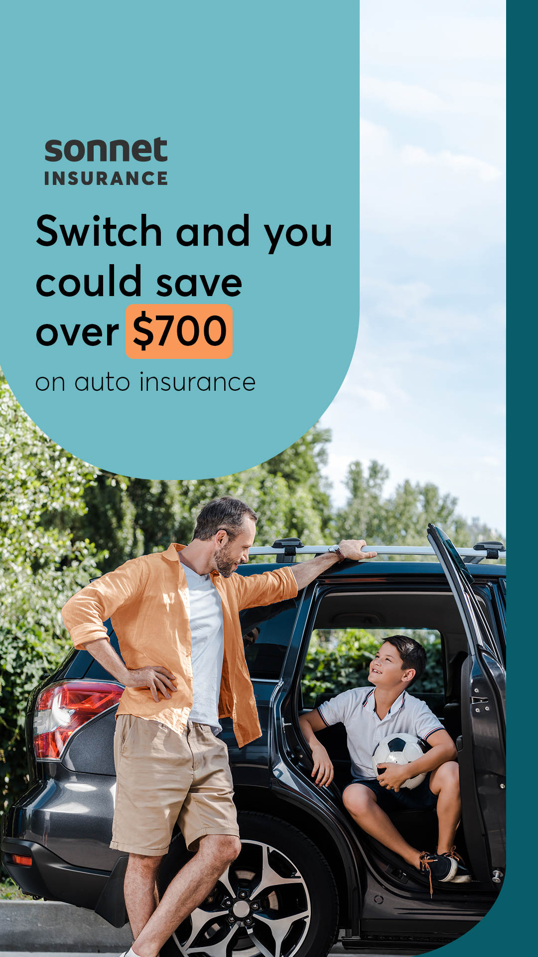 Sonnet Insurance Facebook ad
