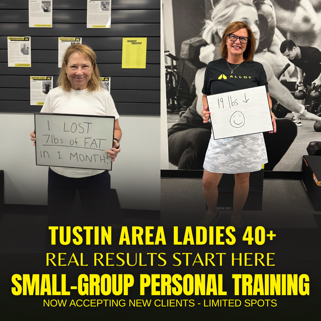Alloy Personal Training Tustin Facebook ad