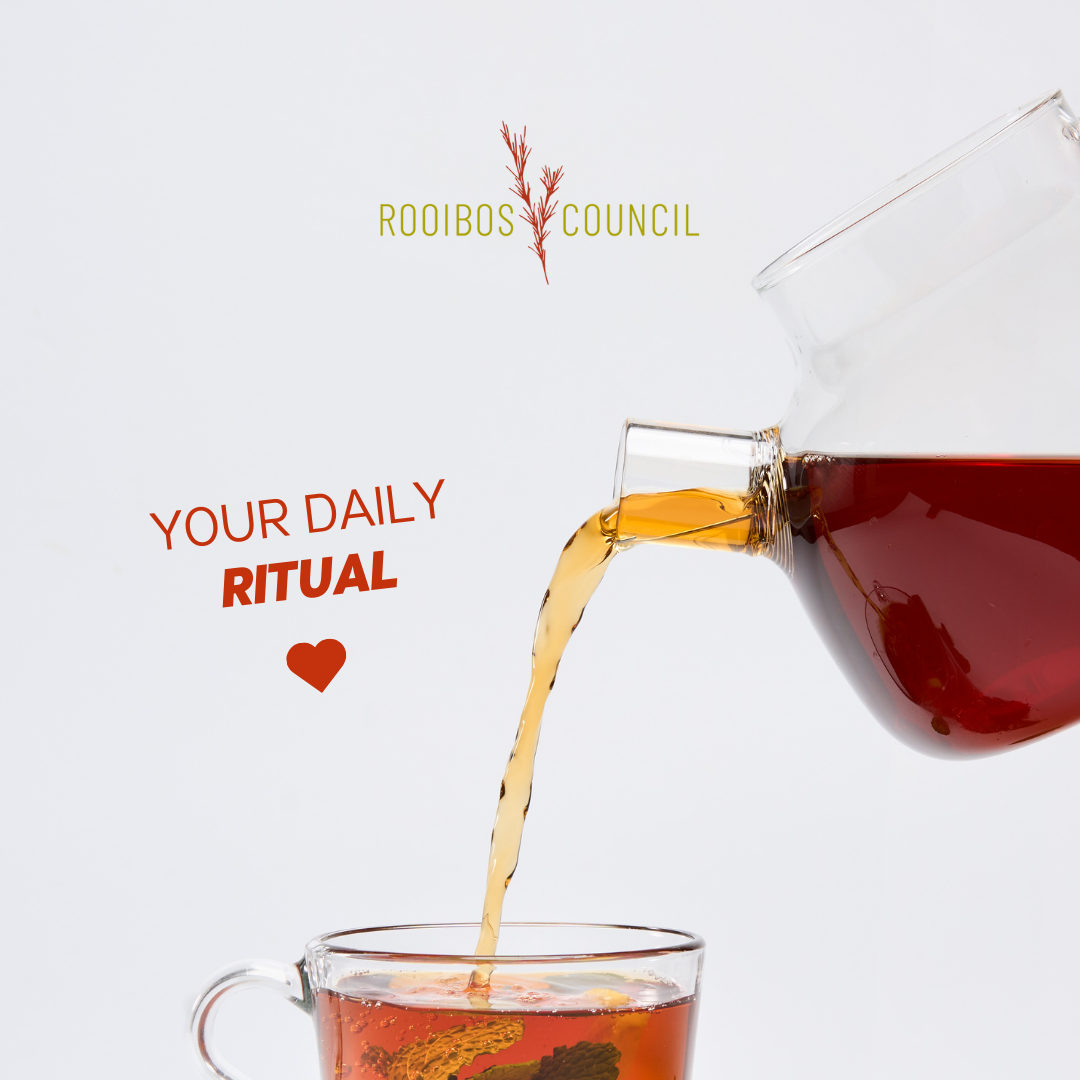 Rooibos Council Facebook ad: Did you know that Rooibos supports your rhythm…