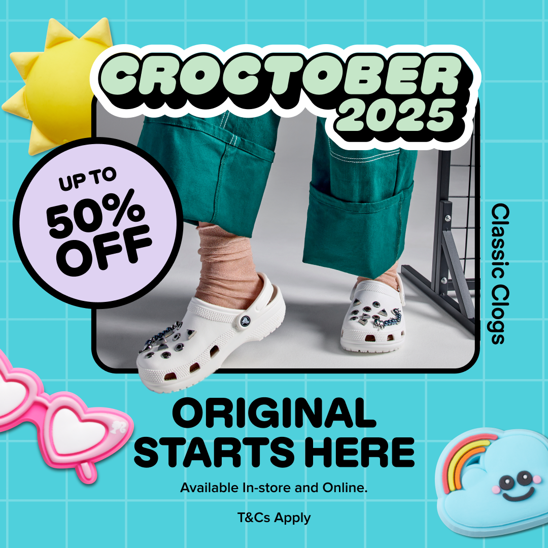 Crocs Facebook ad