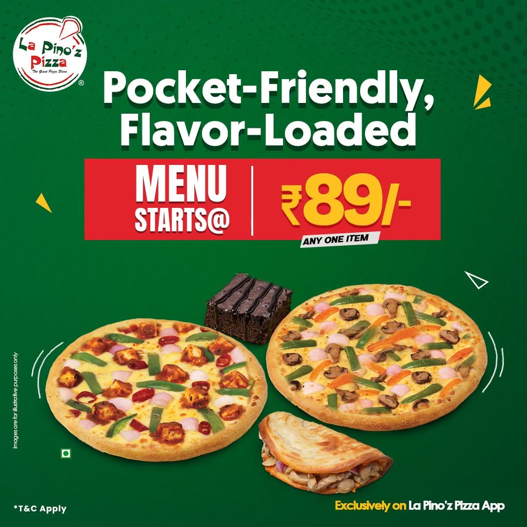 La Pino'z Pizza Facebook ad