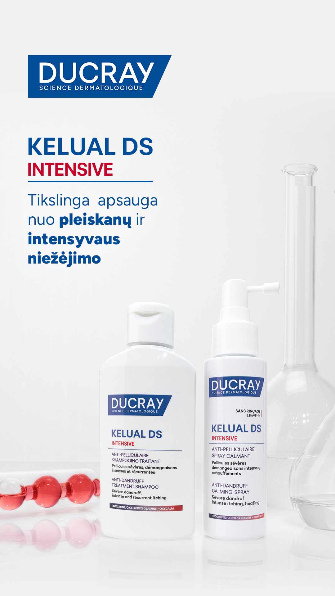 Ducray Lietuva Facebook ad: Tyrimais pagrįstas efektyvumas
