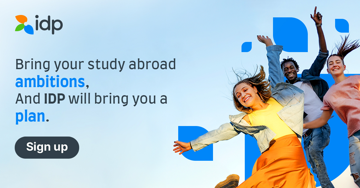 IDP Education Facebook ad