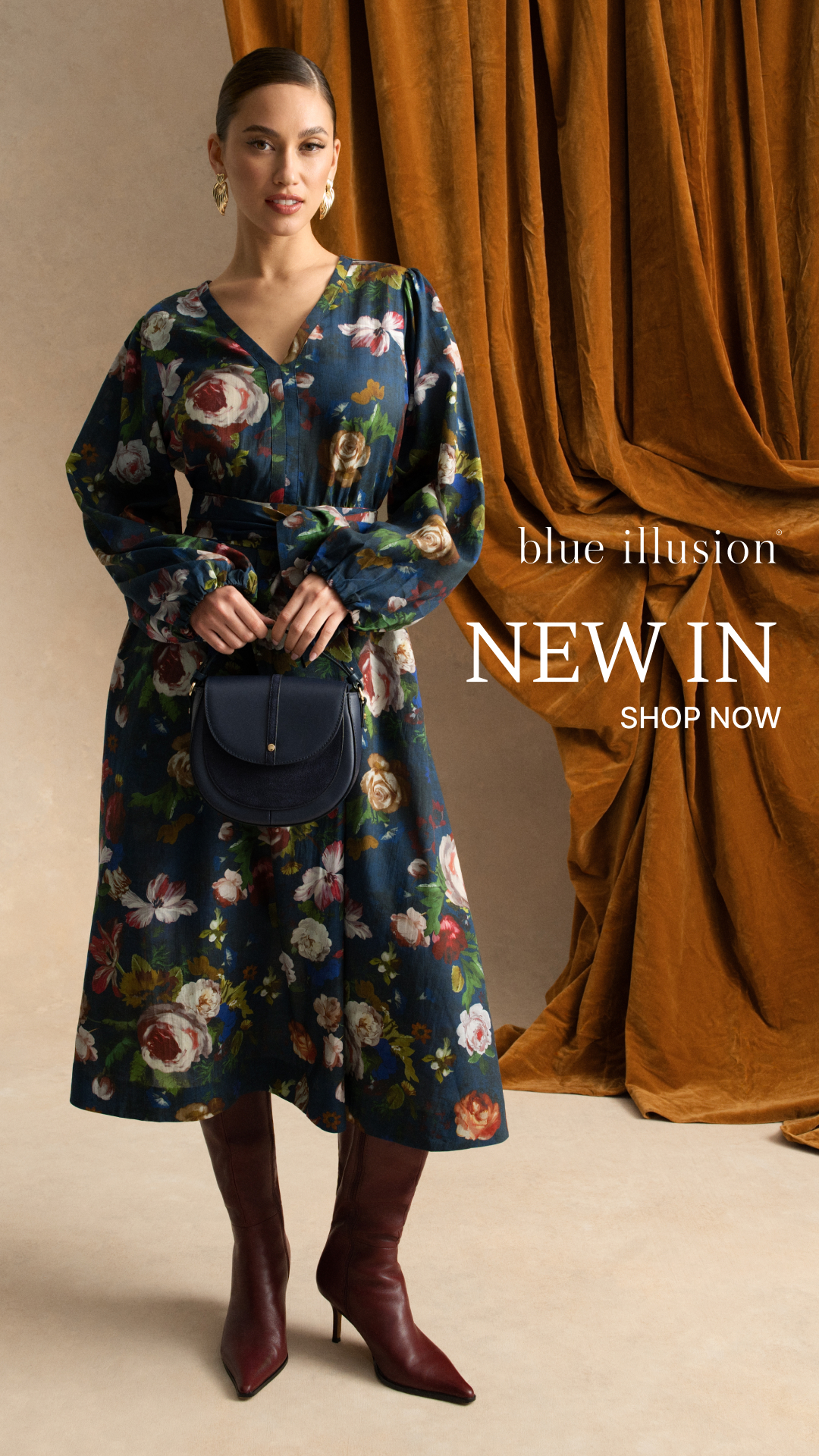 Blue Illusion Facebook ad