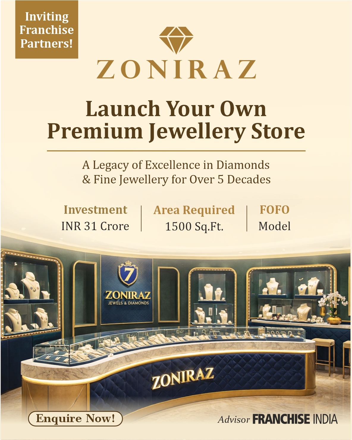 Franchise India Brands Ltd. Facebook ad