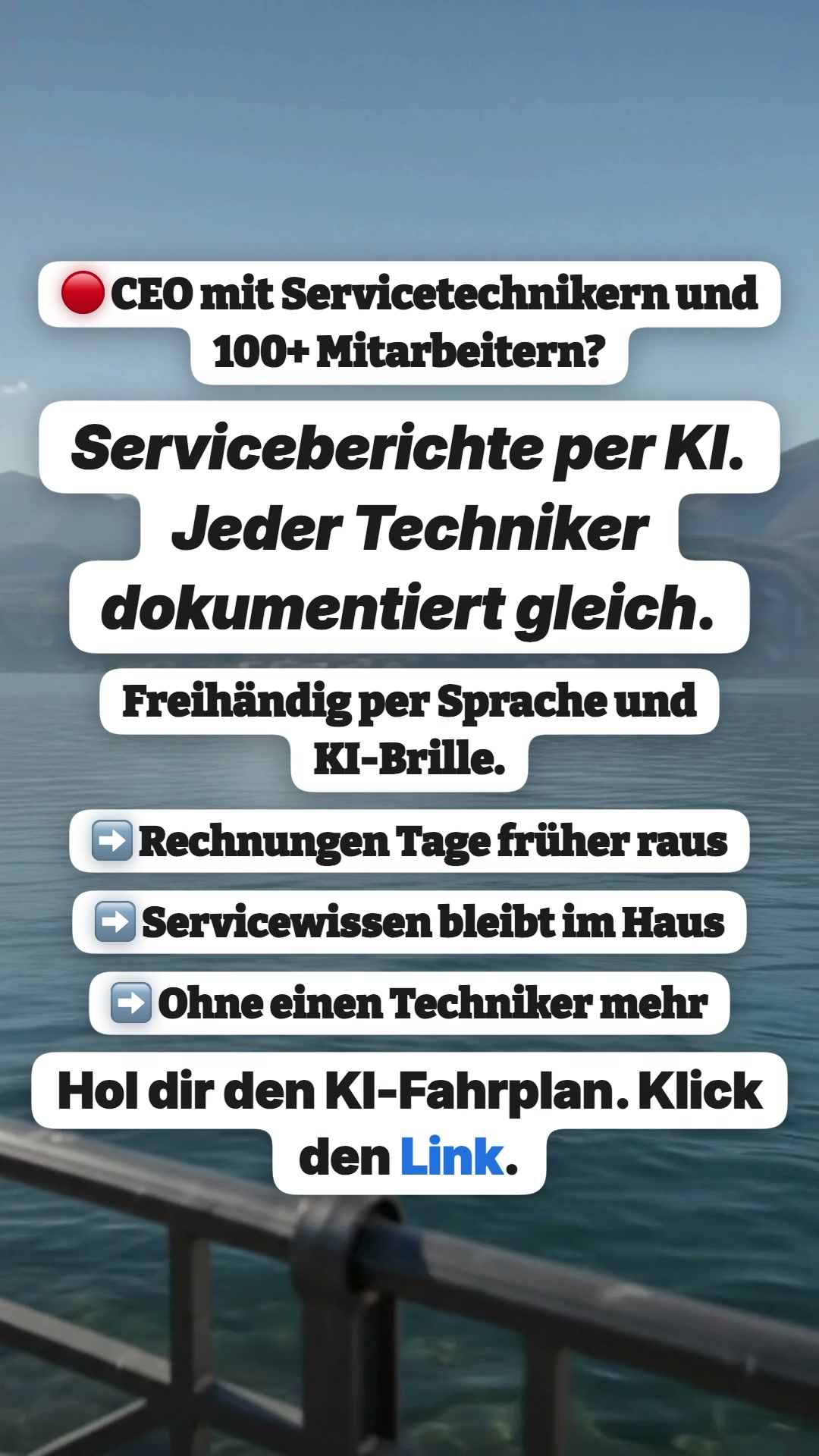 Vusyon Facebook ad: Mehr Ergebnis im Service