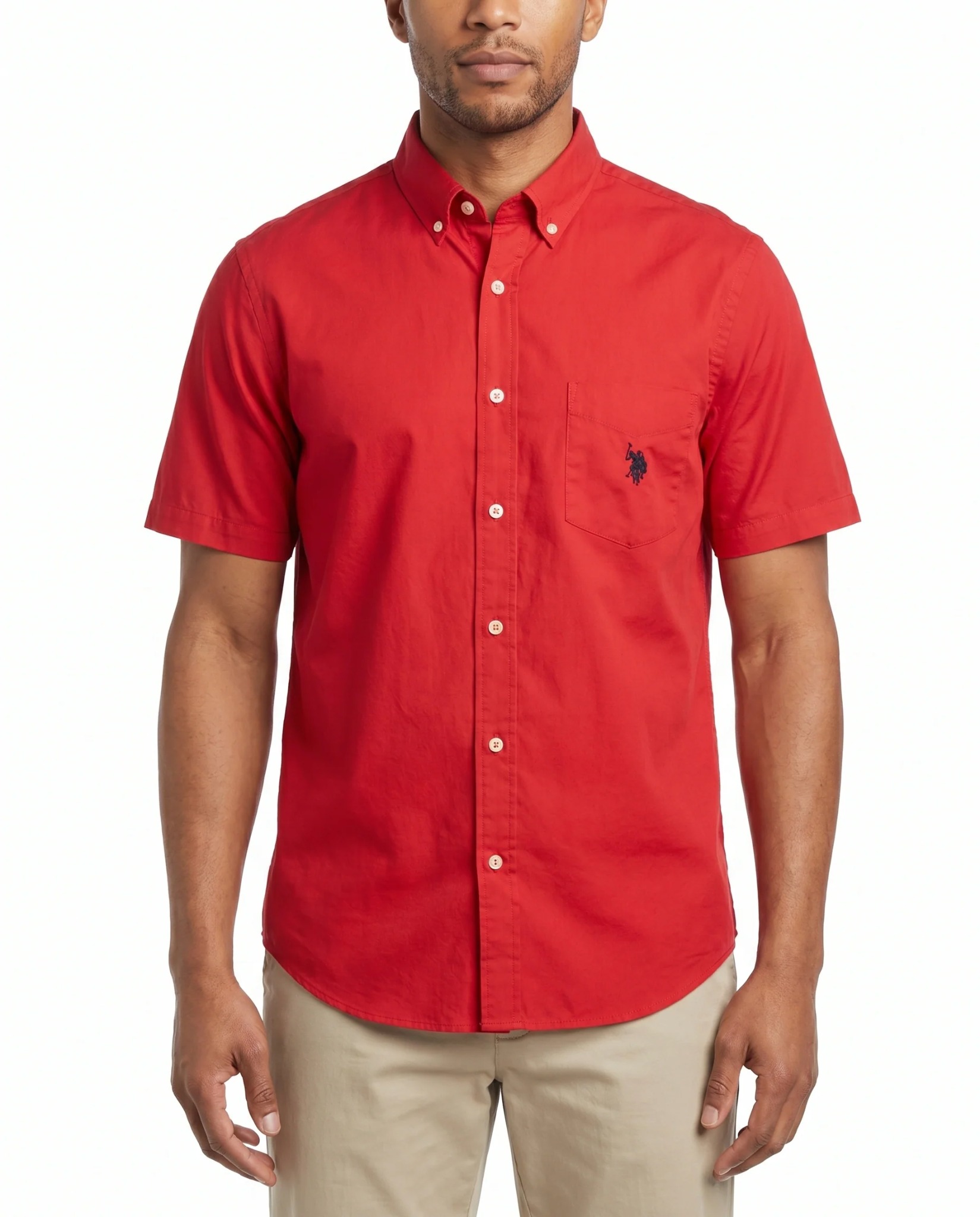 The Sports Center Facebook ad: Button-ups that do more than just show up.