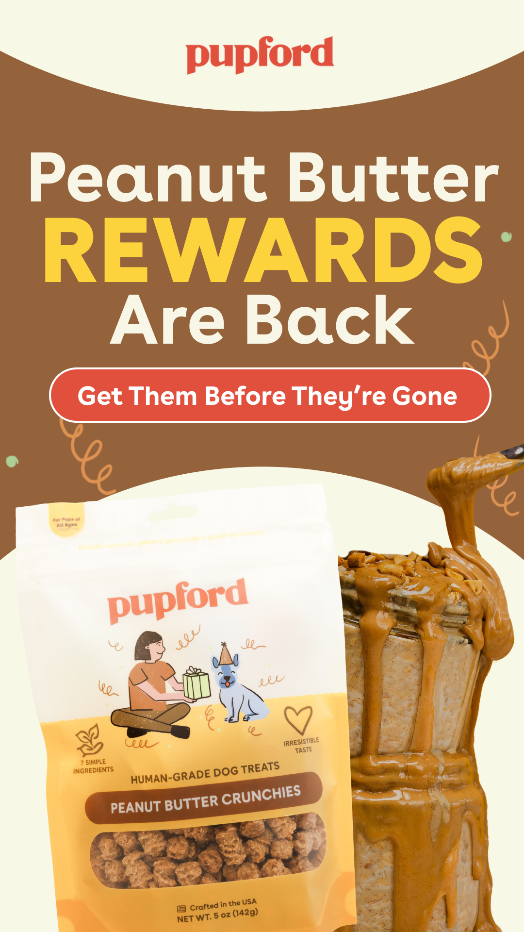 Pupford Facebook ad