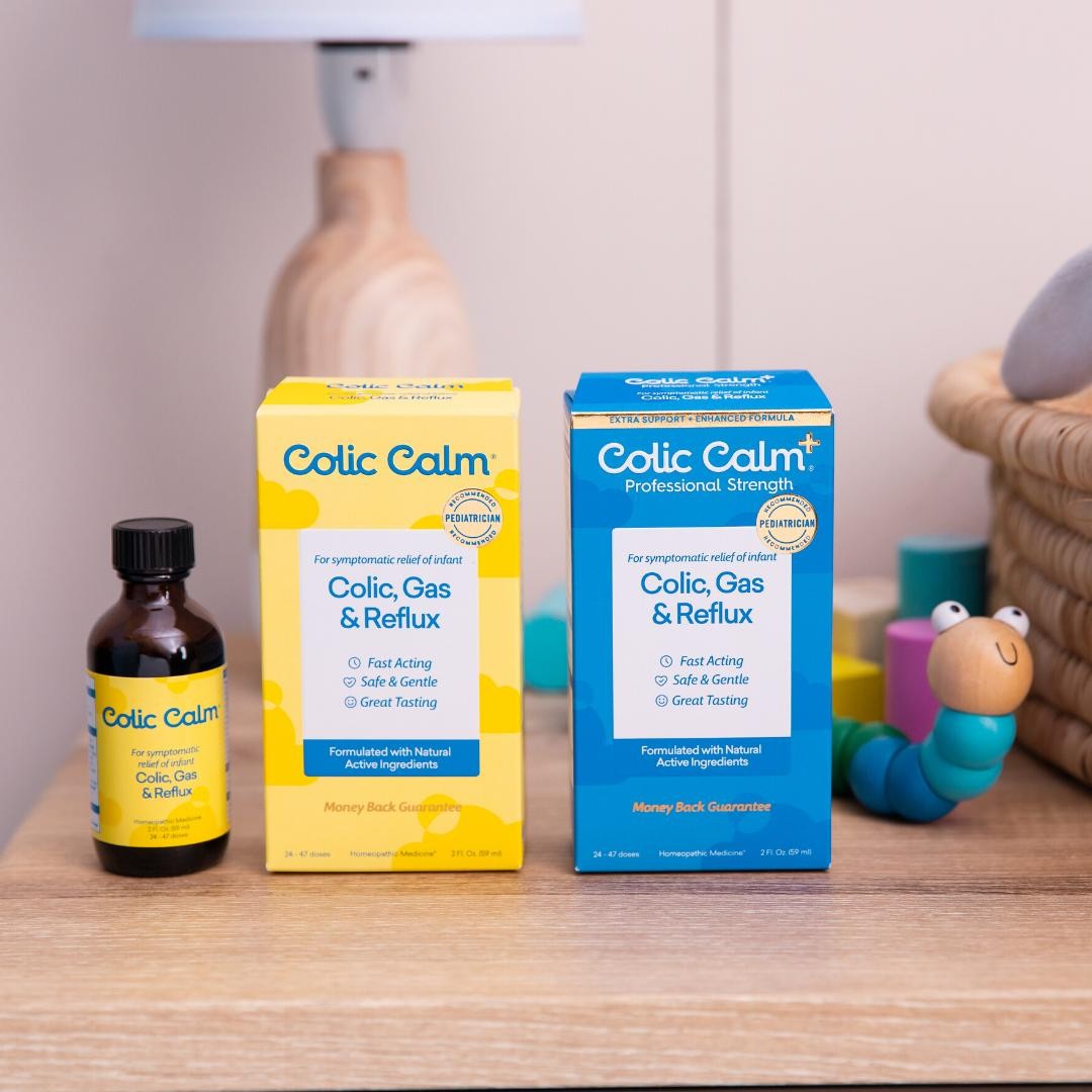 Colic Calm Facebook ad: Colic Calm is the pediatrician recommended gripe water…
