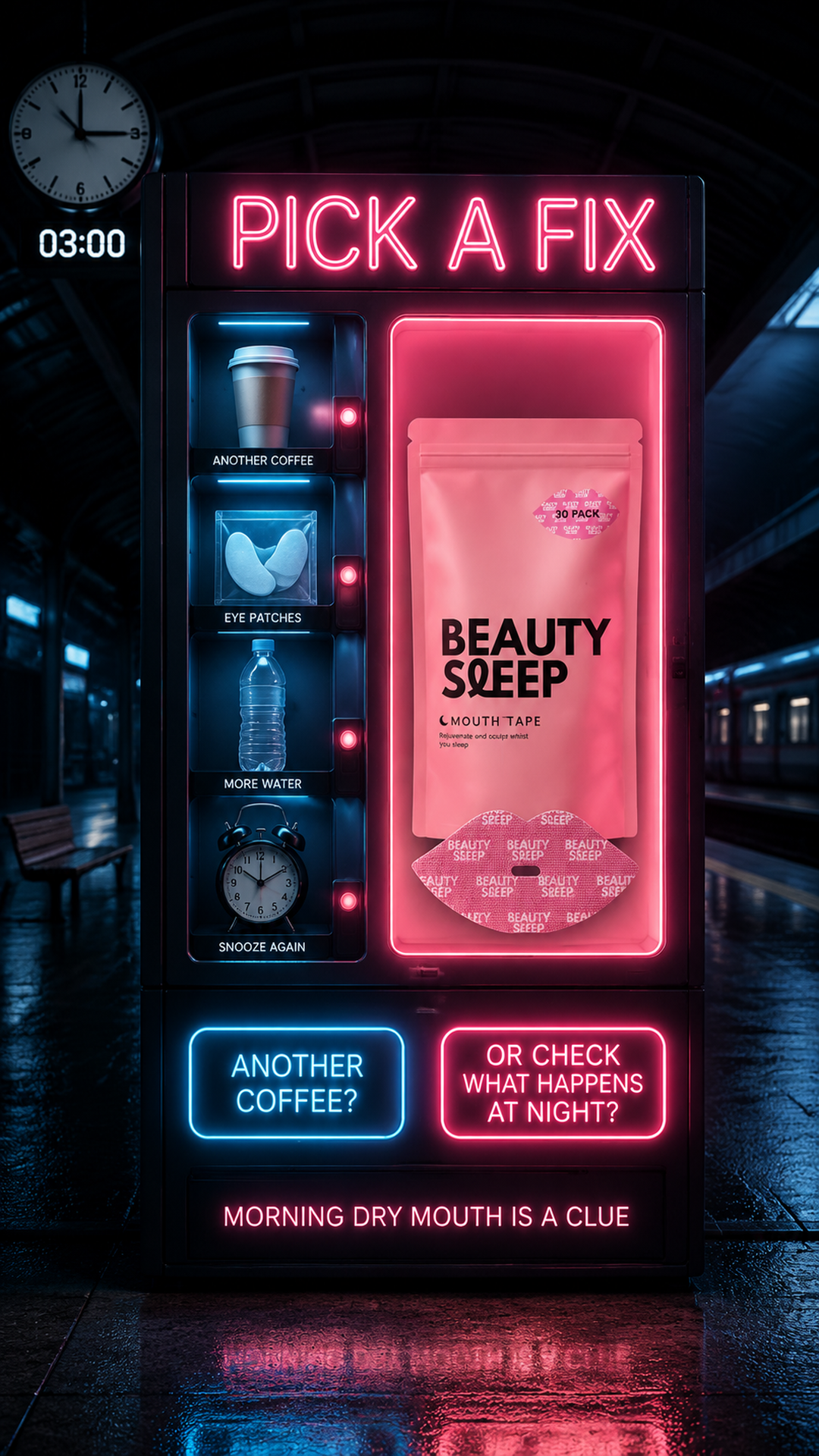 Beauty Sleep Facebook ad