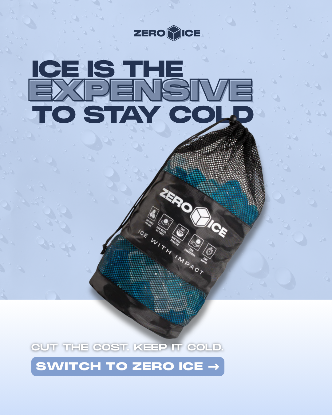 ZERO ICE Facebook ad
