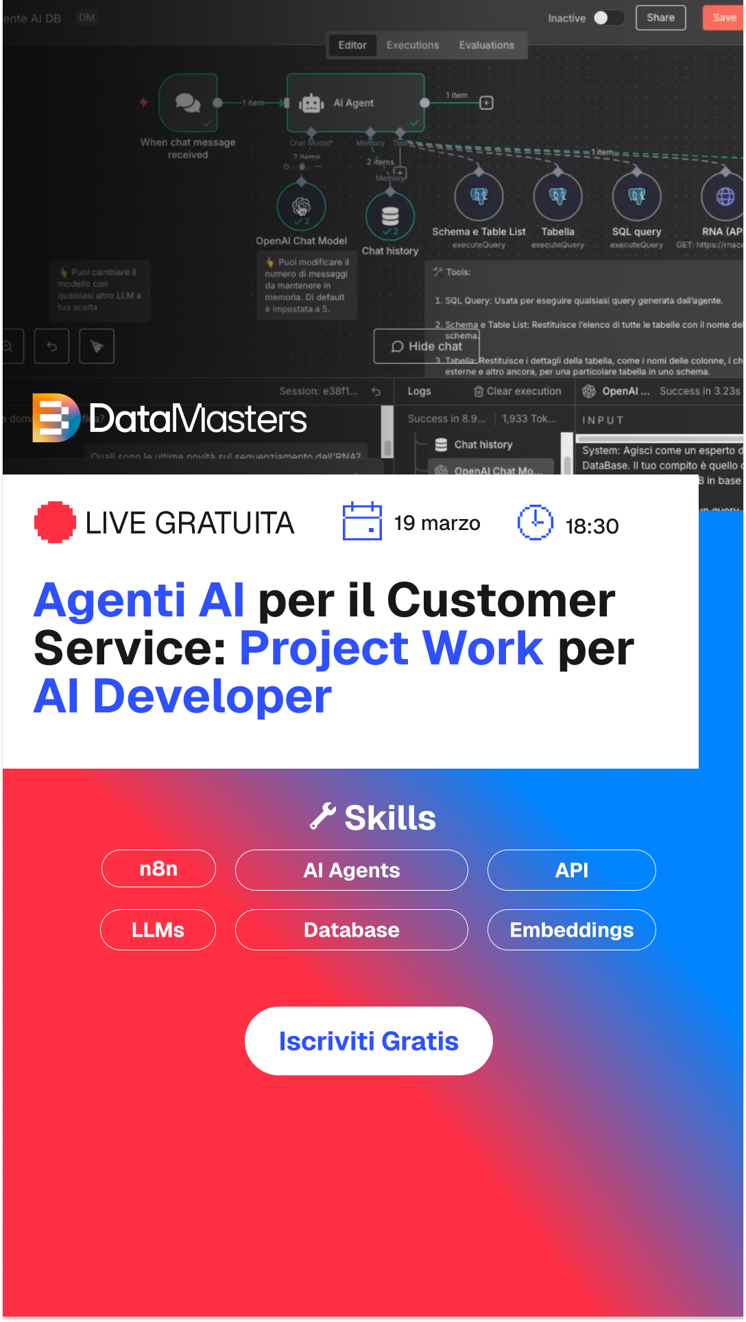 DataMasters.it Facebook ad