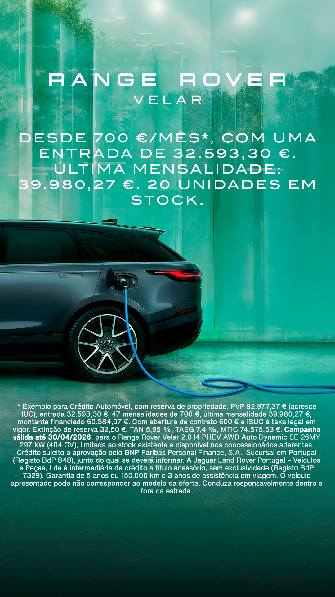 Range Rover Facebook ad