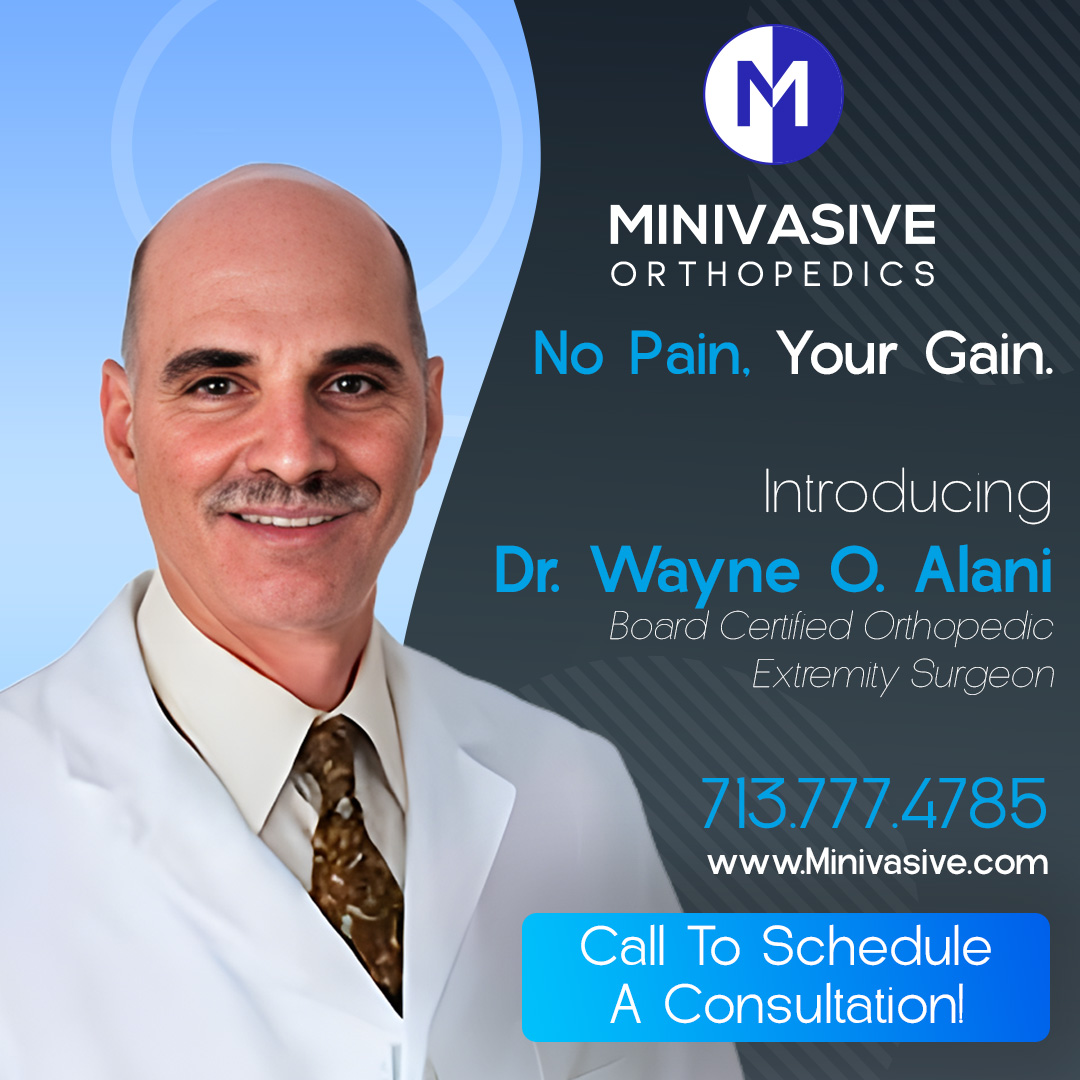 Minivasive Pain & Orthopedics Facebook ad