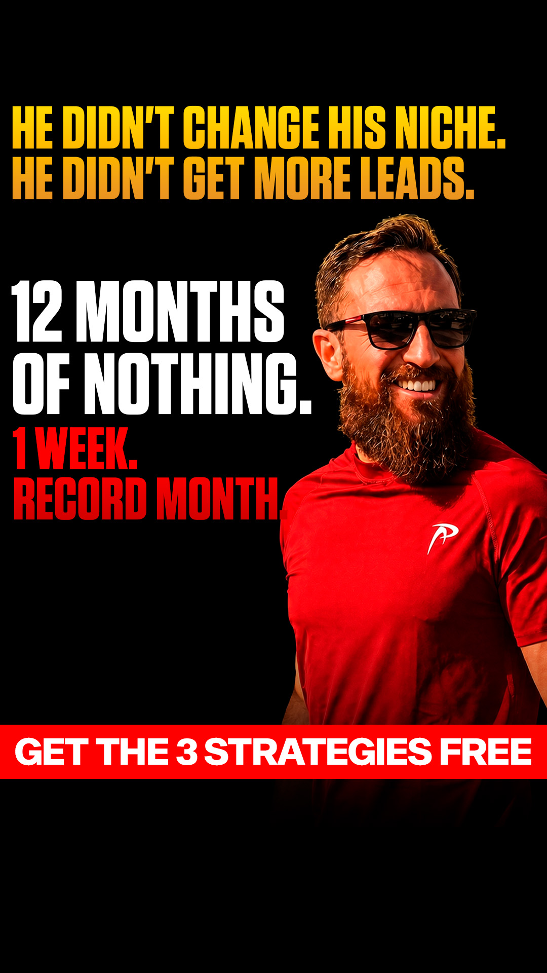 Ocelote Facebook ad: Same niche. Third month straight above 20K. Book the call.