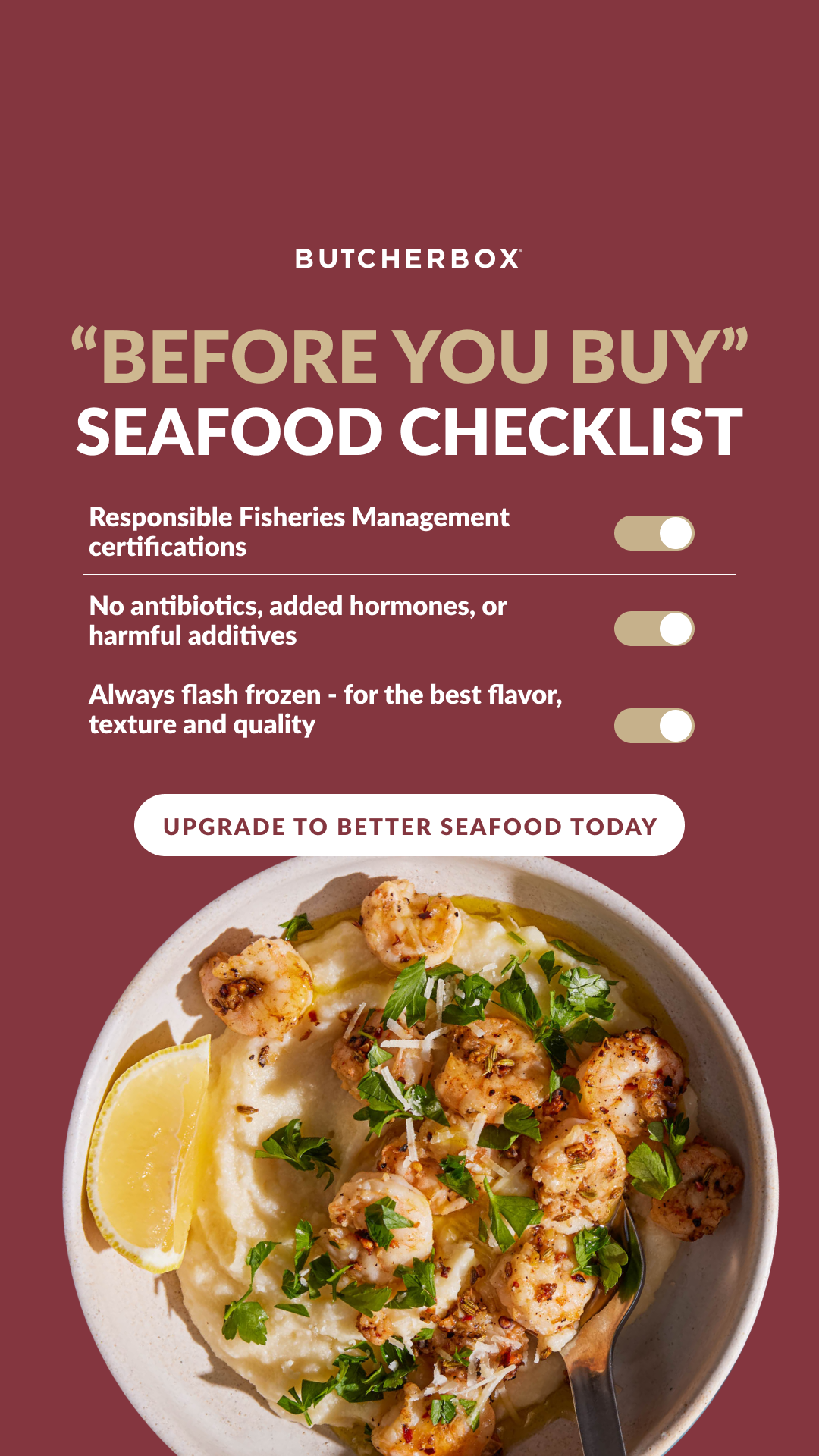 ButcherBox Facebook ad