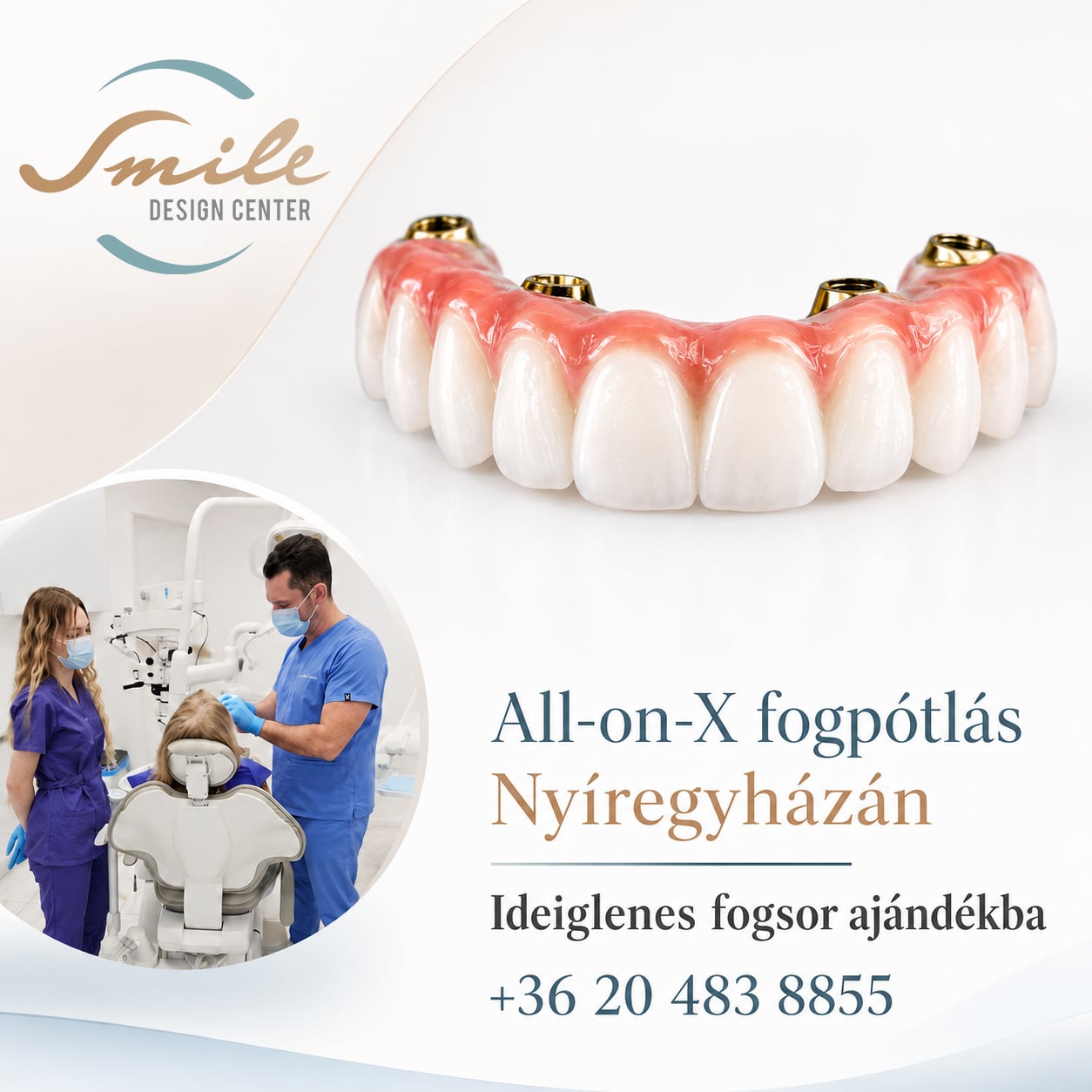 Smile Design Center - Esztétikai Fogászat Facebook ad: Smile Design Center, fogorvos Nyíregyháza
