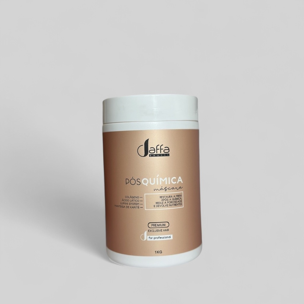 Jaffa Cosméticos Facebook ad: Cuidar dos fios após a química é essencial.