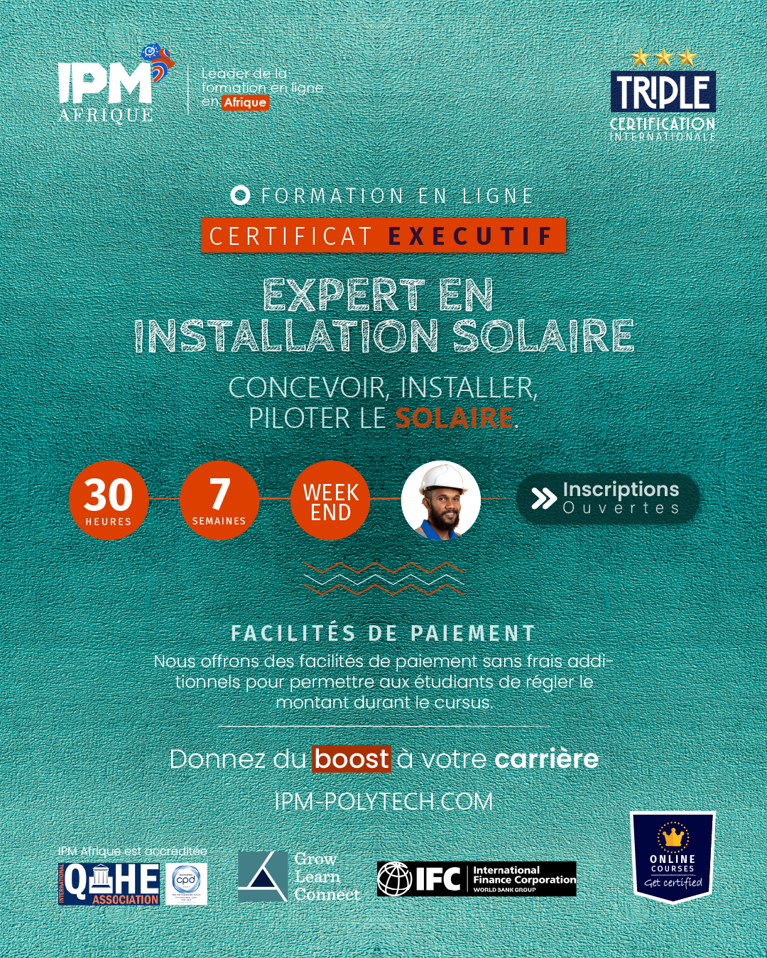 IPM- Institut polytechnique de Marrakech Facebook ad
