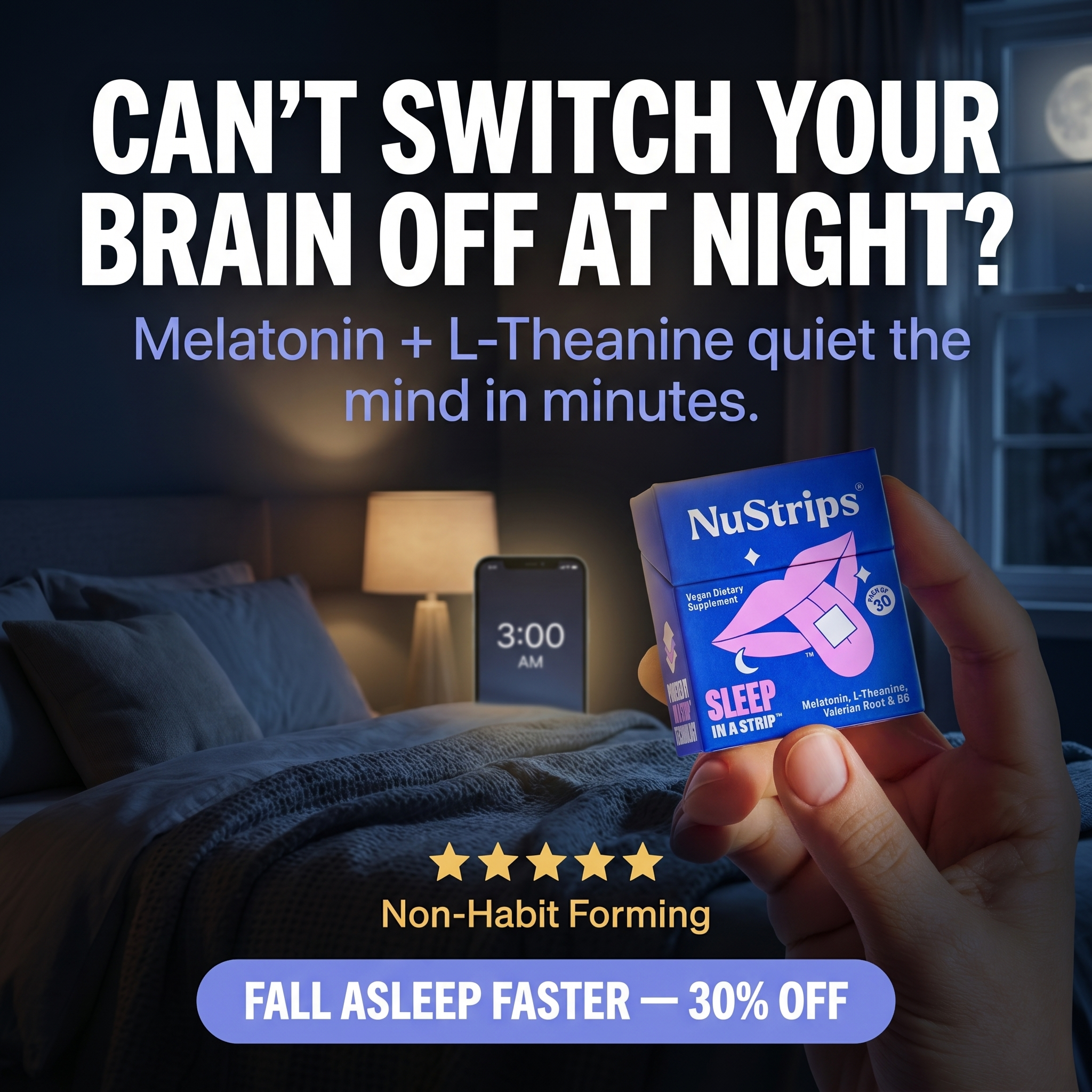 NuStrips Facebook ad