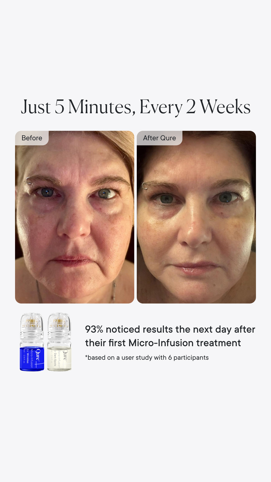 Qure Skincare Facebook ad