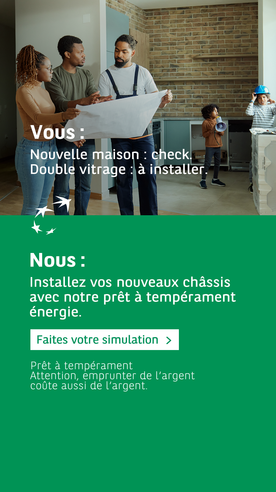 BNP Paribas Fortis Belgique Facebook ad