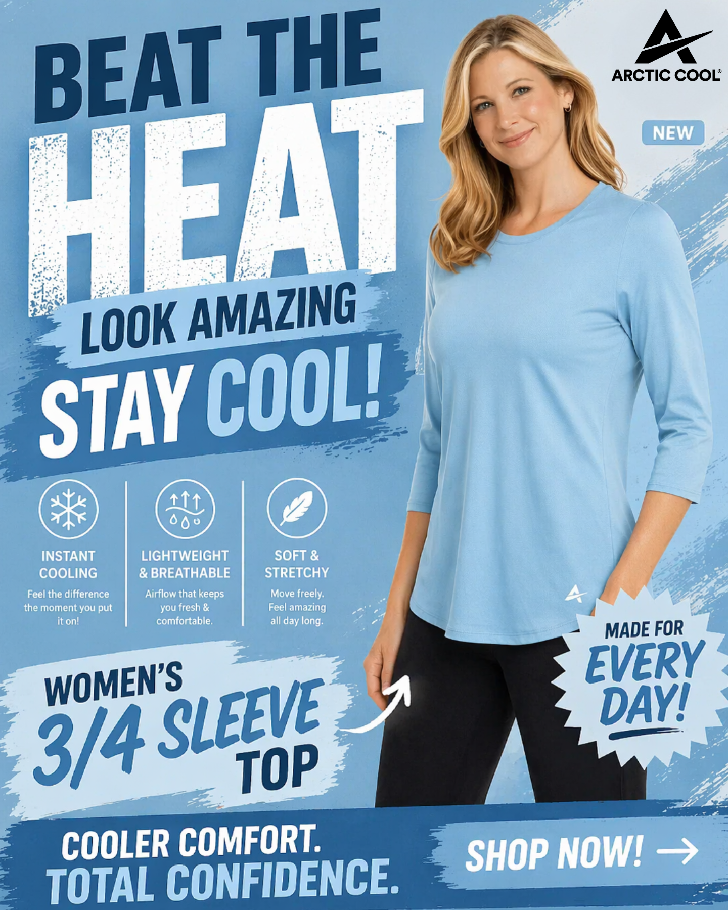 Arctic Cool Facebook ad